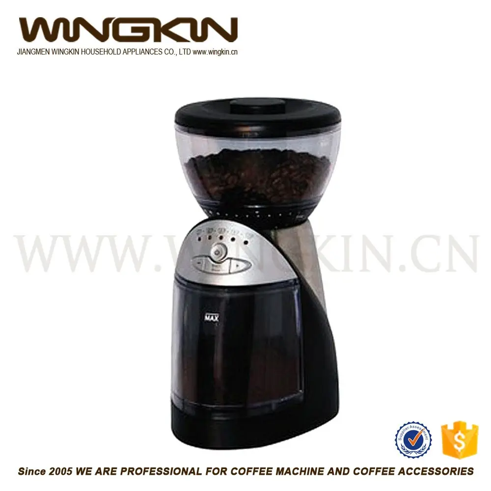 コーヒー豆用イタリアプロフェッショナル商用電気セラミックコーヒーグラインダー