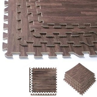 Grain en bois foncé