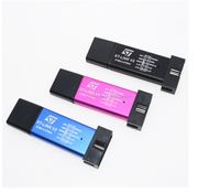 Simulador Sunstar ST-Link V2 STM8/STM32, Herramienta de Programación, Cumple con RoHS, Garantía de 90 Días, Embalaje Sellado