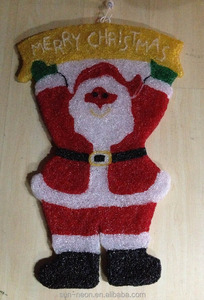 2D Led De Noël Acrylique Santa Claus Motif Lumière haute qualité motif corde lumière - Product Image 6
