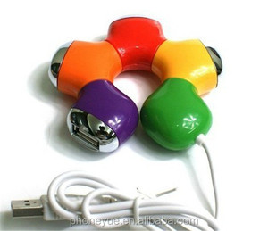 Ổ Cắm USB 4 Cổng Xoay Bauhinia Nhiều Màu Bán Chạy 2016 Cho PC Laptop - Product Image 2