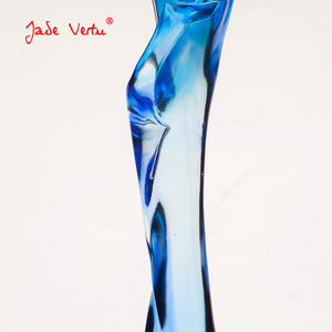 Jadevertu Thủy Tinh Thủ Công Độc Đáo K9 Giải Thưởng Pha Lê Cúp Pha Lê Màu Xanh Quà Tặng Doanh Nhân Lưu Niệm Bảng Hiệu Thể Thao Văn Phòng Kinh Doanh Ưu Tú - Product Image 4