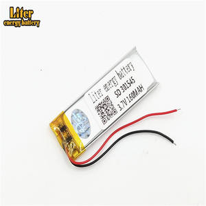 Free shipping battery-powered product used 160 mah <span class=keywords><strong>3</strong></span>,7 v 301545 lipo battery pack - Product Image 2