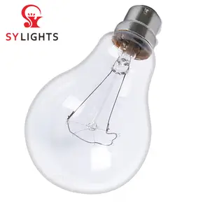 220v Edison Antique Electronic Incandescent Bulb E27 100w Clear Light Bulb Glass Shell Lamp