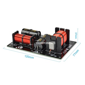 1 unidad Divisor de Frecuencia de 2 Vías para Tweeter y Bajo, 350W, 4-8 Ohmios, Filtro de Altavoz DIY, Placa de Audio Crossover 2800HZ para Tweeter - Product Image 3
