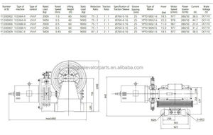 Máquina eléctrica para elevadores, caja de cambios, Control de potencia del Motor de la puerta, con engranaje de tracción <span class=keywords><strong>VVF</strong></span> - Product Image 4