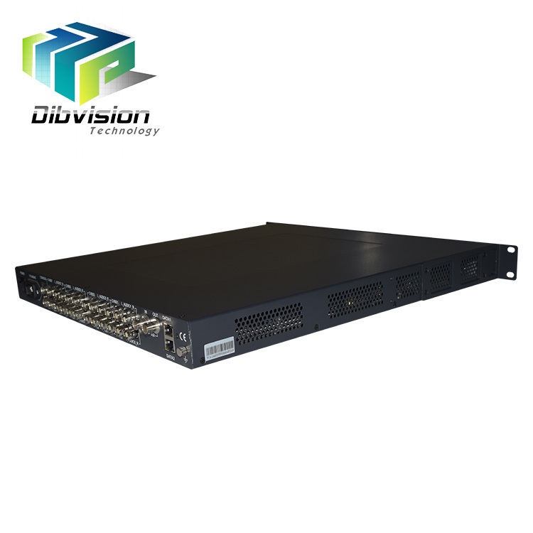 8 canales Encoder Mpeg2 SD IP ASI para DVB Cable por satélite terrestre cabecera aplicaciones