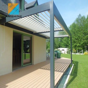 Impermeable de lujo al aire libre motorizada <span class=keywords><strong>toldo</strong></span> de aluminio <span class=keywords><strong>para</strong></span> balcón - Product Image 3