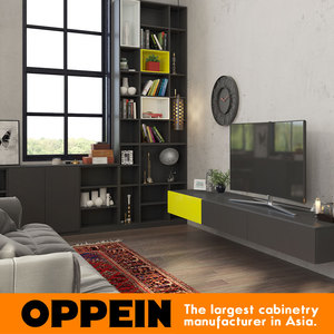 Mueble de <span class=keywords><strong>TV</strong></span> de Madera de Diseño Moderno para Sala de Estar, Muebles Industriales OPPEIN - Product Image 6