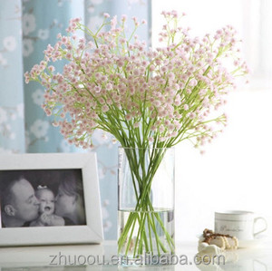 <strong>Baby</strong> <strong>Breath</strong>/Gypsophila <strong>Artificial</strong> Flowers Fake Silk Plants Wedding Party Decoration PU Real Touch Flowers DIY Home Garden - Product Image 1