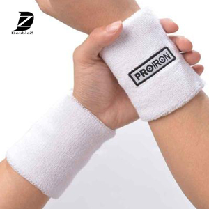 De algodón resistente al agua muñeca apoyo sudor banda de la muñeca bracer - Product Image 1