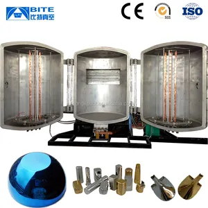 PVD chân không metalizing máy/PVD tự động các bộ phận nhựa nhôm bay hơi chân không metalizing máy sơn