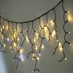 Sử Dụng Ngoài Trời Với Ánh Sáng Trắng Nhấp Nháy Led Giáng Sinh Icicle Light/Garland Light