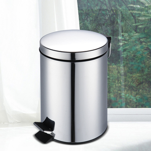 Thùng Rác Hình Tròn Bằng Thép Không Gỉ Tất Cả Các Kích Cỡ Thùng Rác Nhà Bếp Trong Nhà Sử Dụng Thùng Rác Thùng Rác Ngoài Trời - Product Image 6