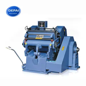 Machine paper processing die cutting heavy duty carton box die cutting creasing machine and cn oem customized blue depai cardboard automatic die cutting no new paper processing carton box