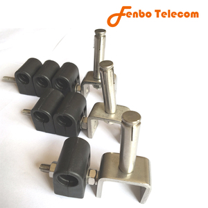 แคลมป์ป้อน, 1/2 ", เหล็กกล้าไร้สนิม, รูเดียวสำหรับยึด<span class=keywords><strong>สาย</strong></span>เคเบิล1เส้นทำโดยโรงงาน Fenbo- สำหรับ COAX - Product Image 4