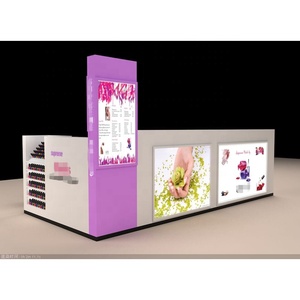 Kiosque de cosmétiques de qualité supérieure, kiosque commercial, parfum pour exposition de magasin, vente en gros - Product Image 2