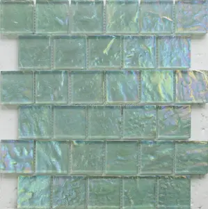 Toptan modern klasik geliştirme mutfak sınır için cam mozaik karo