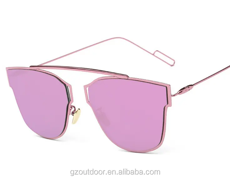 Gafas de sol de resina unisex para gatos, lentes con marco de metal de muchos colores, diseño moderno, OEM, uv400, 2016