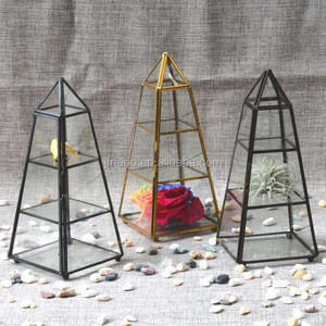 Attrative decoración geométrica terrarios venta al por mayor de contenedores - Product Image 1