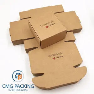 Kraft Kağıt Uçak Hediye Kutuları El Yapımı Sabun Ambalaj Kutusu Takı/Kek/El Sanatları/Şeker Saklama Kağıt Kutuları
