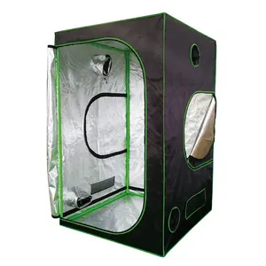 120x120x200cm, 48"x48"x78" 600 Factory wholesale hydroponic grow tent, bestseller indoor grow room, grow box