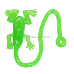 2020 Neuheit Promotion Tpr Kunststoff Sticky Frosch Yoyo Toys Sticky Wall Toy für Kinder