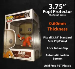 Стандартный размер Funko Pop толщиной 3,75 дюйма 0,60 мм! Виниловая защитная коробка