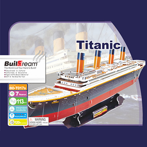 Bateau <span class=keywords><strong>3D</strong></span> <span class=keywords><strong>Puzzle</strong></span>-Kit de construction de modèles de bateaux DIY Ship Model Jigsaw <span class=keywords><strong>Puzzle</strong></span> Educational Toy Paper - Product Image 5