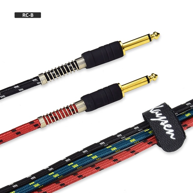Chine Manufacturer High End 6.35 mm Jack Guitar Cable for Sale