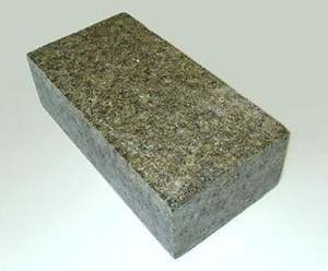 Pierre de revêtement décorative GP2 Ukraine en gros, bloc de granit brun vert olive martelé, poli et flammé, dalle de pierre naturelle, prix bas - Product Image 6