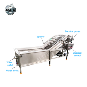 Laveuse à ozone en acier inoxydable à bas prix, machine à laver les fruits, ligne de traitement des citrons - Product Image 2