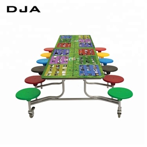 Nuevo producto, diseño <span class=keywords><strong>de</strong></span> apartamentos, <span class=keywords><strong>muebles</strong></span> <span class=keywords><strong>de</strong></span> restaurante, mesa <span class=keywords><strong>de</strong></span> comedor <span class=keywords><strong>de</strong></span> 8 plazas, mesa <span class=keywords><strong>de</strong></span> comedor plegable móvil para bebés y niños - Product Image 3