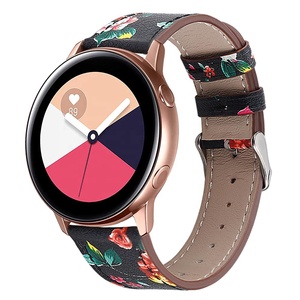 Ivanaze-Correa para Samsung <span class=keywords><strong>Galaxy</strong></span> <span class=keywords><strong>Watch</strong></span> <span class=keywords><strong>Active</strong></span> (40mm), banda para reloj de <span class=keywords><strong>42mm</strong></span>, correa de cuero genuino con hebilla de repuesto - Product Image 2