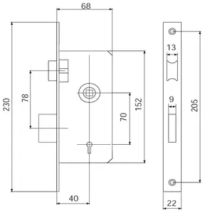 China Mortise Door Lock Mortise Door Lock With Zinc Keys Euro Style From China Suppliers