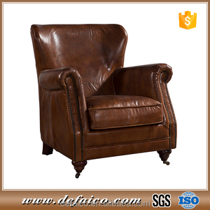 Vintage Véritable En <span class=keywords><strong>Cuir</strong></span> <span class=keywords><strong>Fauteuil</strong></span> <span class=keywords><strong>Club</strong></span> Pour Vente - Product Image 2
