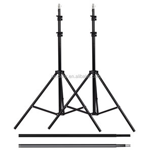 2*2 M soporte de fondo ajustable pro foto telón de fondo crossbar kits estudio con trípode stands - Product Image 2