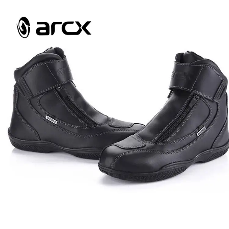 ARCX — bottes de moto imperméables pour hommes, chaussures de randonnée, de rue