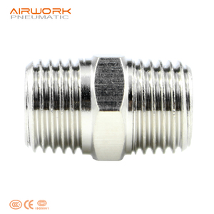 Ống Vòi Đồng Thau Vít Khí Nén Núm Vú Ống Phụ Kiện Bsp Nam Ren - Product Image 3