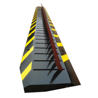 Barrière routière automatique télécommandée en acier inoxydable à pointes, anti-évasion, bloqueur de pneus de voiture, protection de sécurité, garantie 3 ans