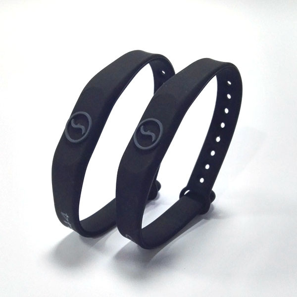 SOS NTAG 216 Emergency ID RFID Bracelet Wristband for Sports, Outdoor Children and Seniors