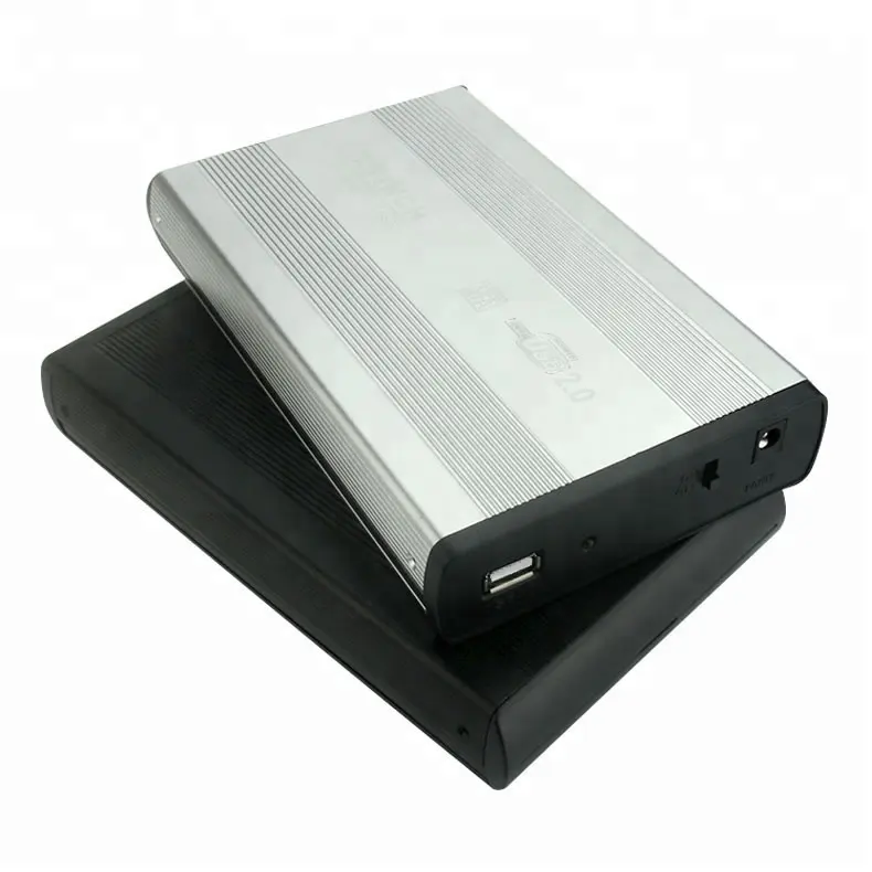 3.5 inch HDD Enclosure Case Material Aluminium external HDD box USB2.0 to SATA