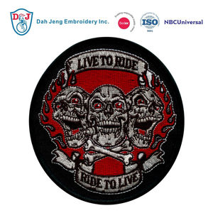 Patchs brodés personnalisés Design horrible effrayant pour la décoration de costumes d'halloween - Product Image 4