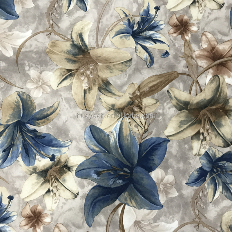 Африканская Цветочная бархатная ткань с узором из микрофибры