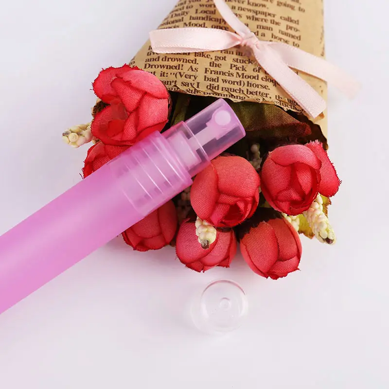15ml pen shape perfume bottle refillable PP plastic perfume bottle sprayer