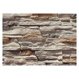 GB-F01 stacked stone natural look stone siding