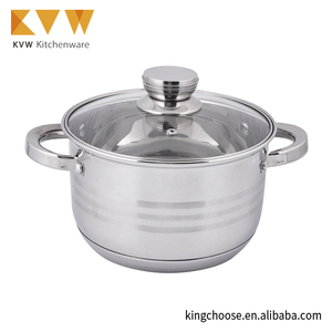 12 pièces batterie de cuisine en acier inoxydable casseroles et casseroles - Product Image 5