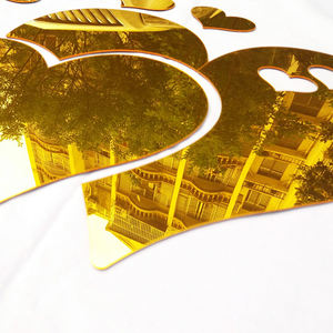 Love design Home 3D <span class=keywords><strong>Miroir</strong></span> Réfléchissant Acrylique Stickers Muraux pour <span class=keywords><strong>salle</strong></span> <span class=keywords><strong>de</strong></span> <span class=keywords><strong>bain</strong></span> salon décors muraux - Product Image 6