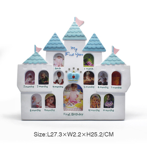 Cadre photo en plastique de <span class=keywords><strong>collage</strong></span> de château de cadeaux d'anniversaire spéciaux de croissance d'enfants de souvenir - Product Image 2