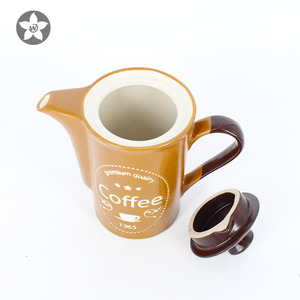 Eco-friendly Pot Ceramic <strong>Teapot</strong> and <strong>Cup</strong> in <strong>One</strong> Ceramic Arabic Coffee - Product Image 6